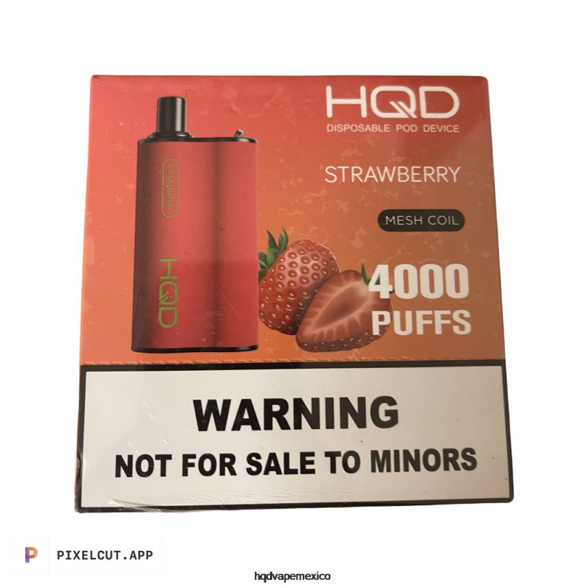 HQD BOX 4000 bocanadas fresa 2RTN94 - HQD Vape Store