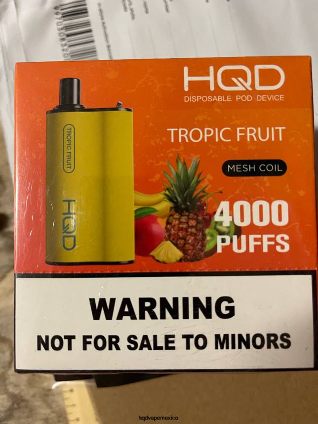 HQD BOX 4000 bocanadas fruta tropical 2RTN105 - HQD Vape Factory
