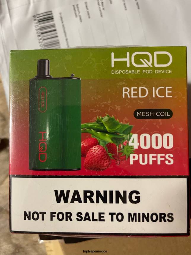 hielo rojo