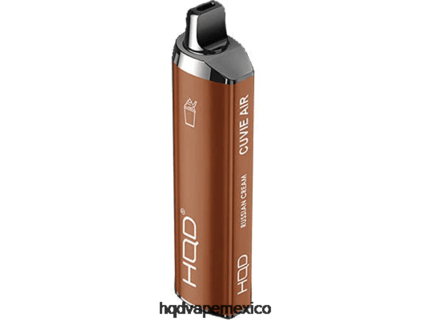 HQD CUVIE AIR desechable crema rusa 2RTN196 - HQD Vape Review