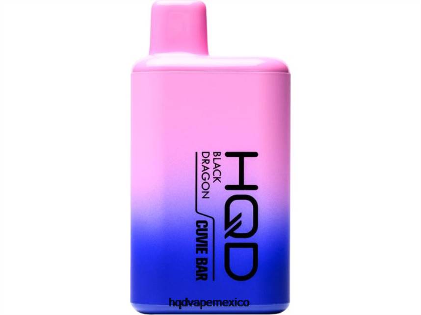 HQD CUVIE BAR desechable dragón Negro 2RTN131 - HQD Vape México