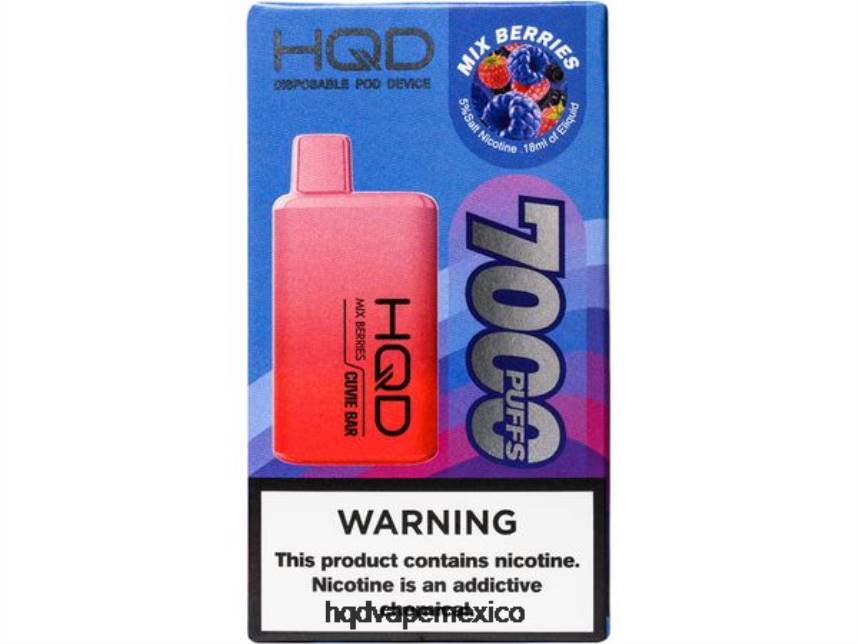HQD CUVIE BAR desechable mezclar bayas 2RTN222 - HQD Vape For Sale