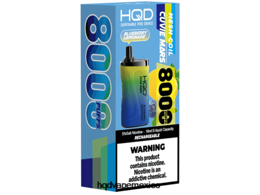 HQD CUVIE MARS desechable Limonada de arándanos 2RTN143 - HQD Vape Precio