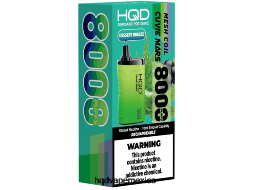 HQD CUVIE MARS desechable brisa de postre 2RTN163 - HQD Vape Precio