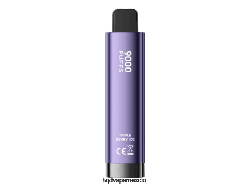 HQD CUVIE PLUS 2.0 desechable hielo de triple baya 2RTN266 - HQD Vape Review