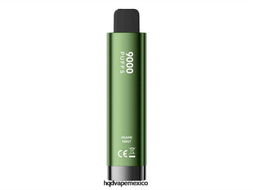 HQD CUVIE PLUS 2.0 desechable menta de miami 2RTN286 - HQD Vape Review