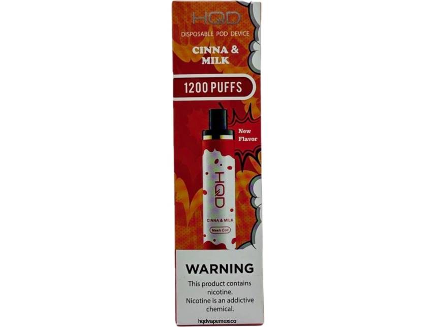 HQD CUVIE PLUS desechable cina y leche 2RTN154 - HQD Vape Store