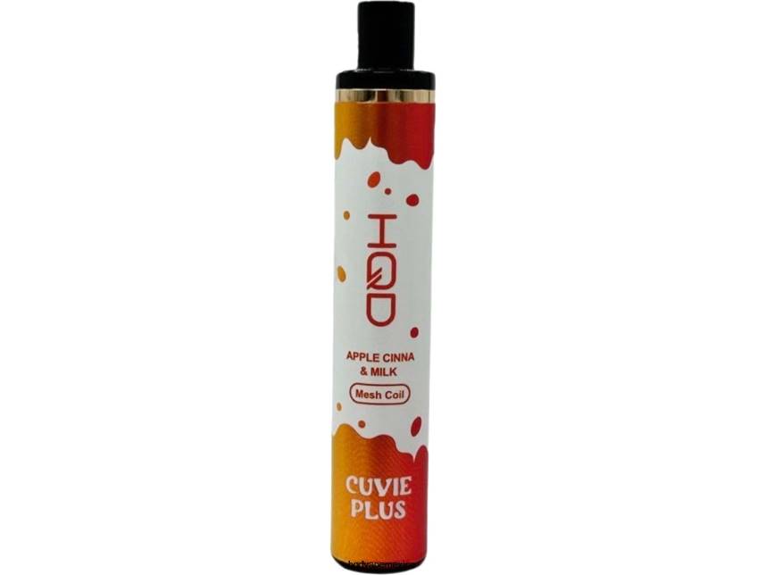 HQD CUVIE PLUS desechable manzana, cina y leche 2RTN126 - HQD Vape Review