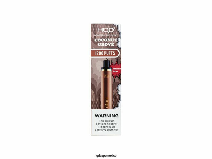 HQD CUVIE PLUS vaporizador desechable Coconut Grove 2RTN157 - HQD Vape Sabores
