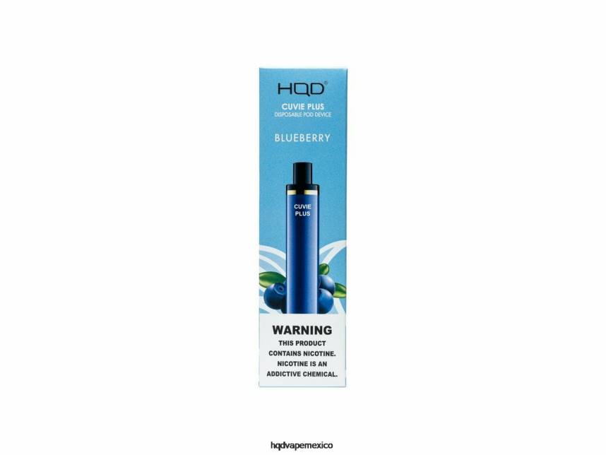 HQD CUVIE PLUS vaporizador desechable arándano 2RTN139 - HQD Wholesale