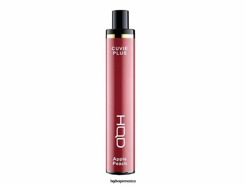 HQD CUVIE PLUS vaporizador desechable durazno manzana 2RTN127 - HQD Vape Sabores