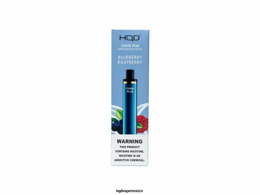 HQD CUVIE PLUS vaporizador desechable frambuesa arándano 2RTN147 - HQD Vape Sabores