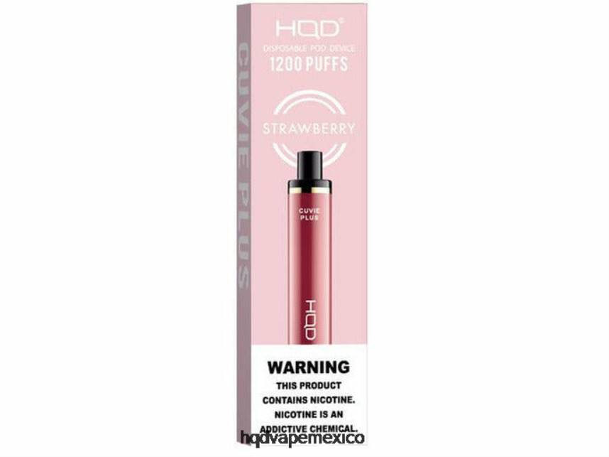 HQD CUVIE PLUS vaporizador desechable fresa 2RTN252 - HQD Vape For Sale