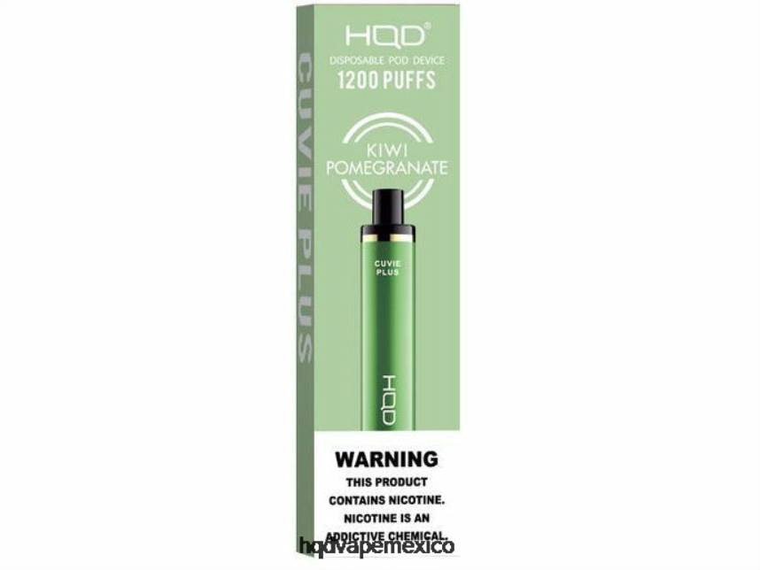 HQD CUVIE PLUS vaporizador desechable granada kiwi 2RTN205 - HQD Vape Factory