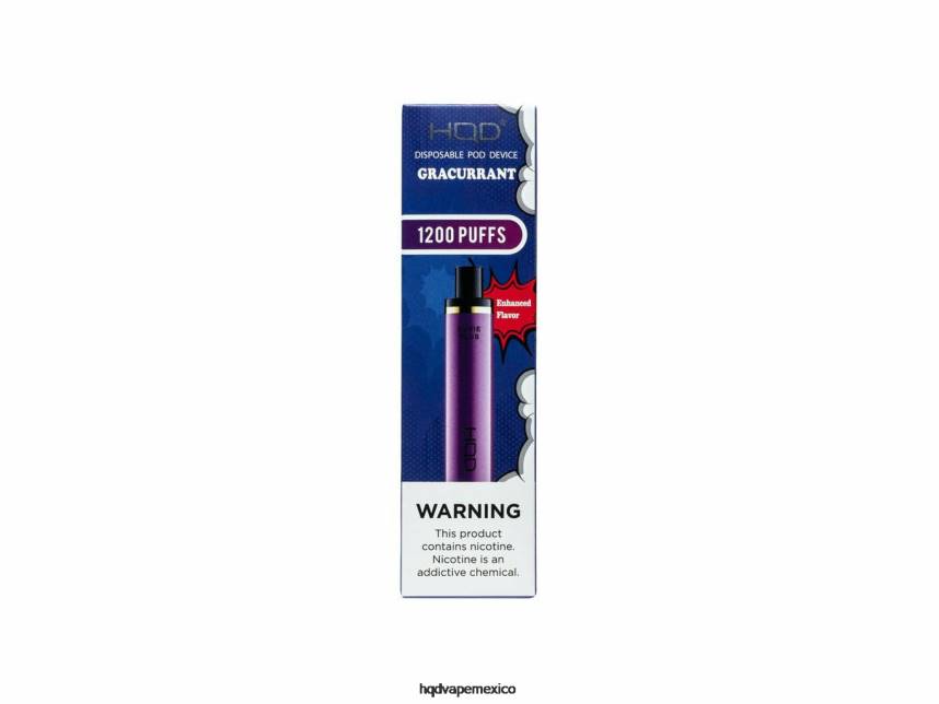 HQD CUVIE PLUS vaporizador desechable grosella 2RTN167 - HQD Vape Sabores