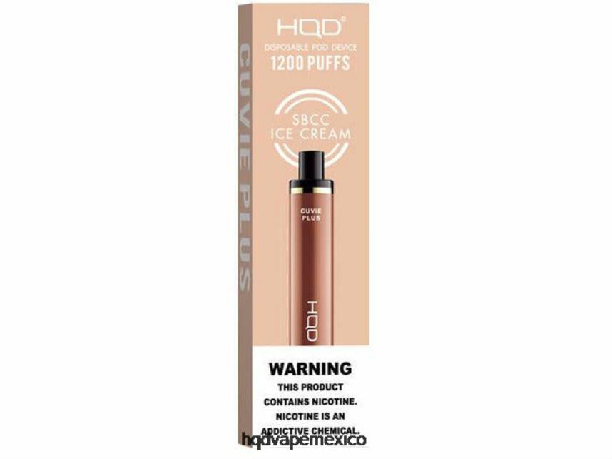 HQD CUVIE PLUS vaporizador desechable helado sbc 2RTN248 - HQD Tech Monterrey