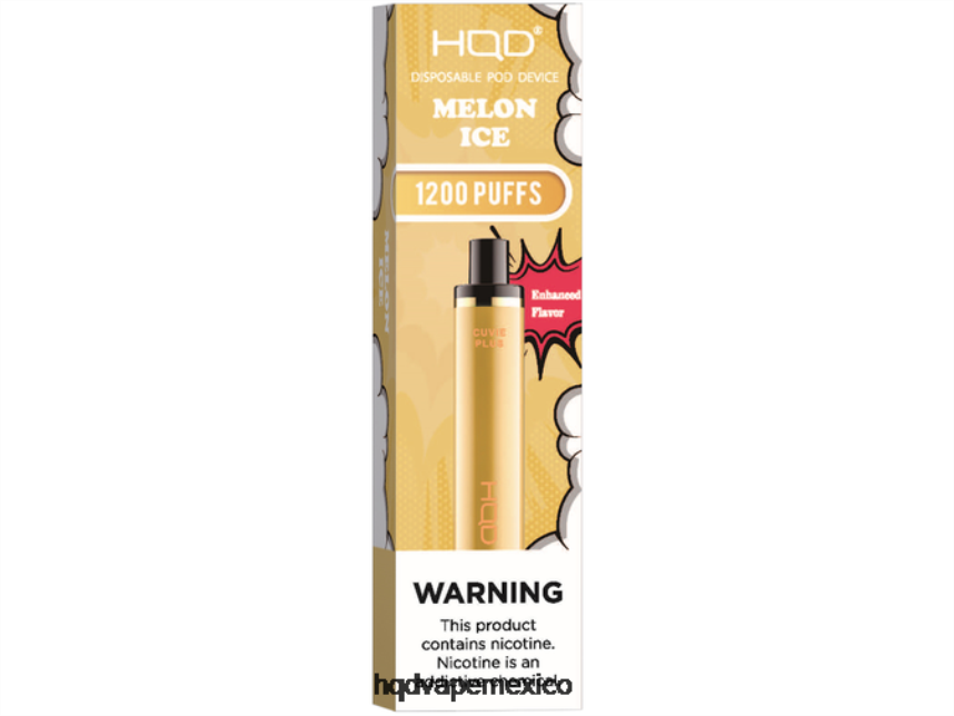HQD CUVIE PLUS vaporizador desechable hielo de melón 2RTN219 - HQD Wholesale