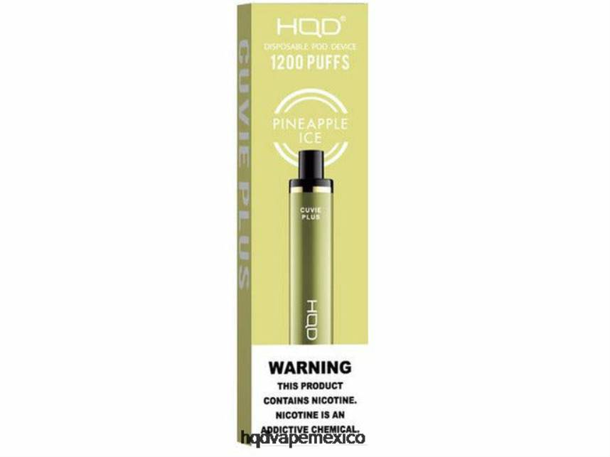 HQD CUVIE PLUS vaporizador desechable hielo de piña 2RTN234 - HQD Vape Store