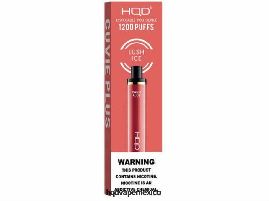 HQD CUVIE PLUS vaporizador desechable hielo exuberante 2RTN212 - HQD Vape For Sale