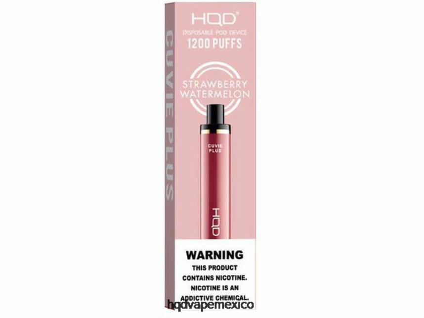 HQD CUVIE PLUS vaporizador desechable sandia fresa 2RTN262 - HQD Vape For Sale