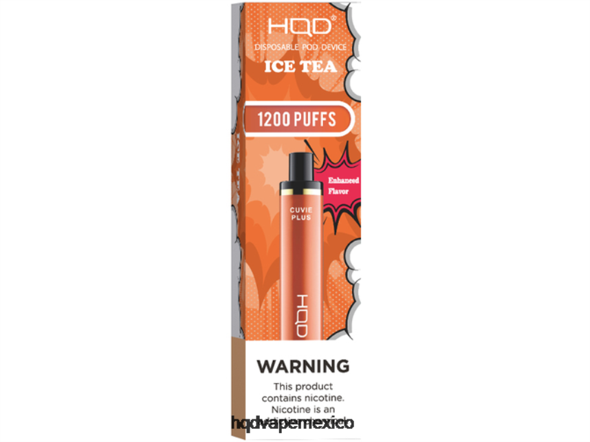 HQD CUVIE PLUS vaporizador desechable té helado 2RTN203 - HQD Vape Precio