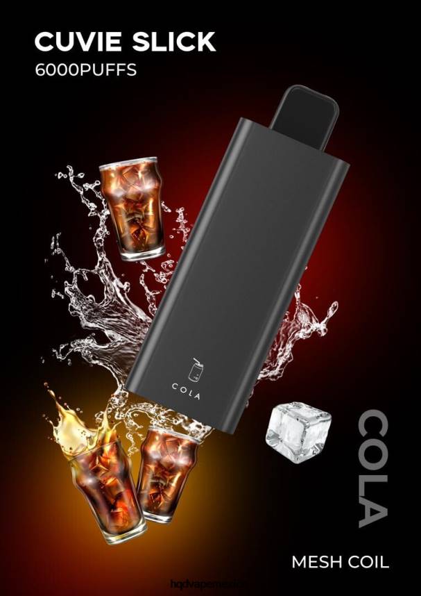 HQD CUVIE SLICK 6000 bocanadas cola resbaladiza 2RTN25 - HQD Vape Factory