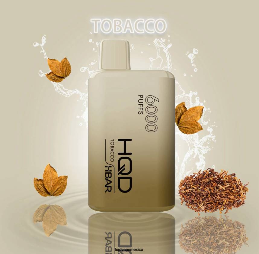HQD HBAR 6000 bocanadas tabaco 2RTN52 - HQD Vape For Sale