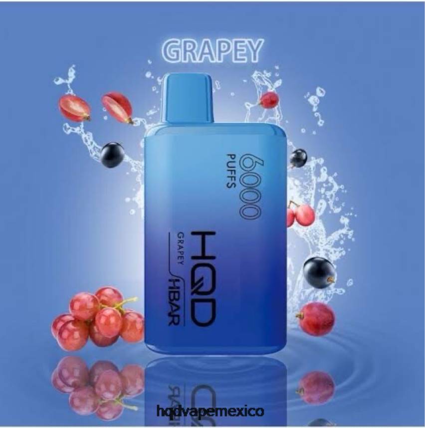 HQD HBAR 6000 bocanadas uva 2RTN42 - HQD Vape For Sale
