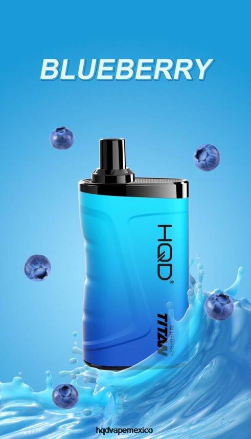 HQD TITAN 7000 bocanadas arándano 2RTN5 - HQD Vape Factory