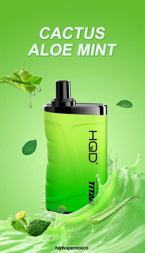 HQD TITAN 7000 bocanadas cactus aloe menta 2RTN2 - HQD Vape For Sale