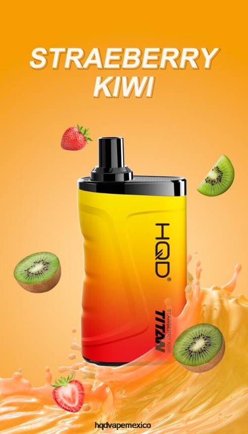 HQD TITAN 7000 bocanadas kiwi fresa 2RTN8 - HQD Tech Monterrey