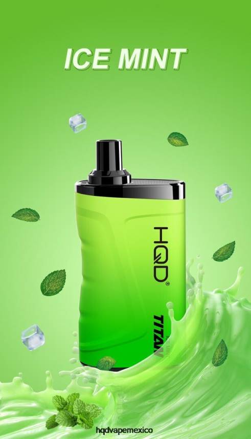 HQD TITAN 7000 bocanadas menta helada 2RTN17 - HQD Vape Sabores