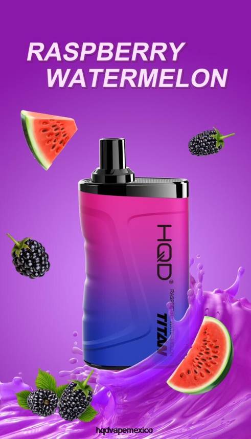 HQD TITAN 7000 bocanadas sandia frambuesa 2RTN19 - HQD Wholesale