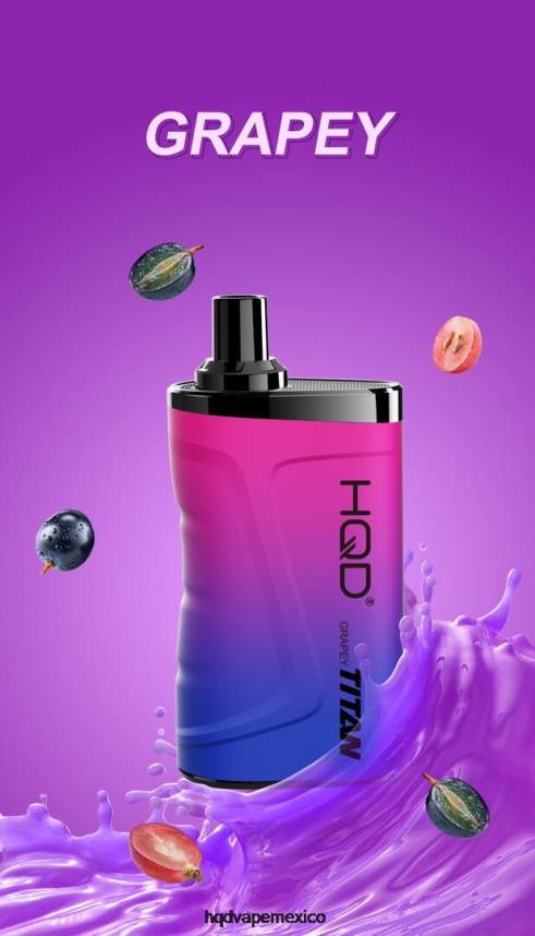 HQD TITAN 7000 bocanadas uva 2RTN15 - HQD Vape Factory